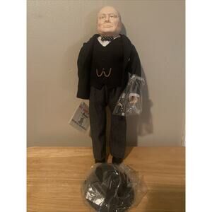 Winston Churchill Effanbee 16” Doll Great Moments in History#7641 Vintage 1984